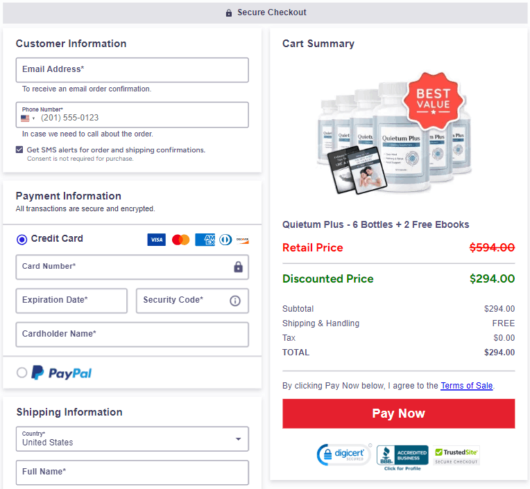 Quientum puls purchase portal